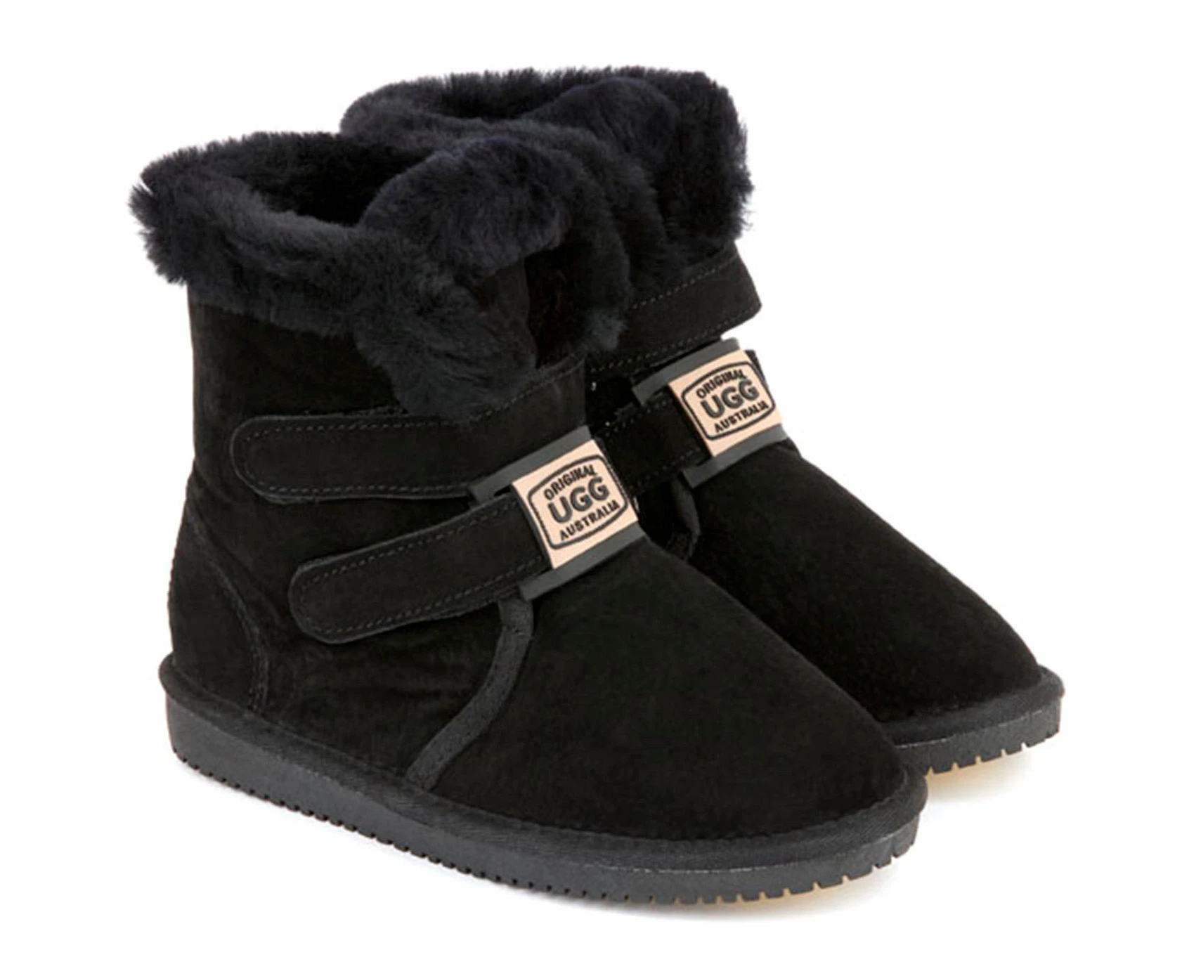 Original Ugg Australia Mid Tab Boots Black