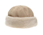 Original Ugg Australia Sheepskin Cossack Hat Fawn