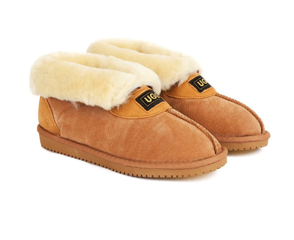 Original Ugg Australia Sheepskin Slippers Chestnut