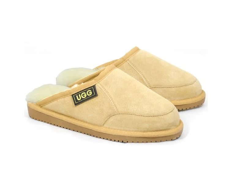 Original Ugg Australia Sheepskin Scuffs Chestnut