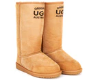 Original Ugg Australia Long Logo Boots Chestnut