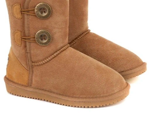 Original Ugg Australia Long Button Boot Chestnut