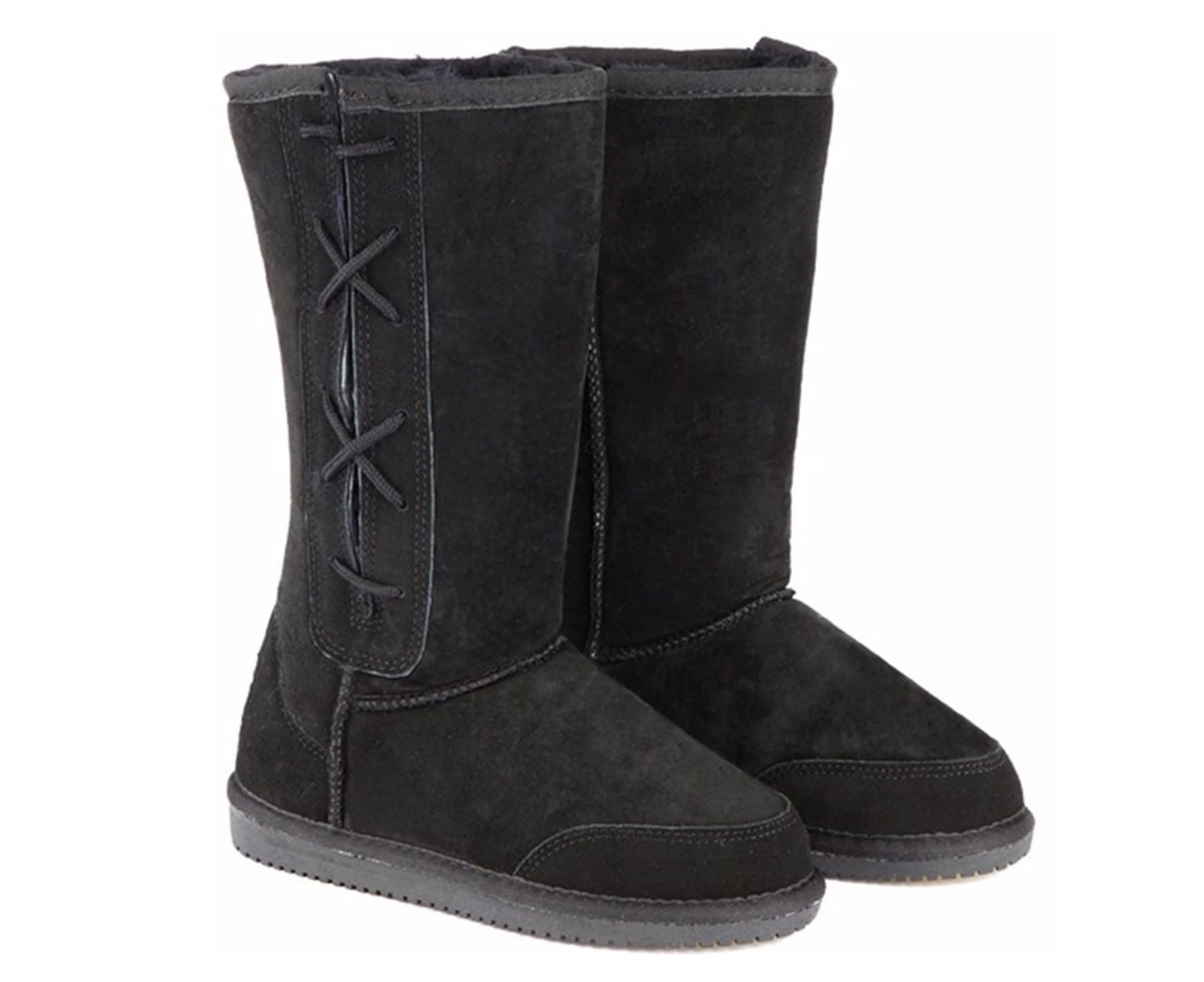 Originals Ugg Australia Long LaceUp Boots Black