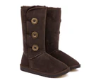 Original Ugg Australia Long Button Boot Chestnut