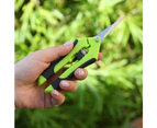 2 pcs Garden Pruning Shears Functional Cutter With Straight Steel Grape Fruit Picking Branches Scissors Garden Tools