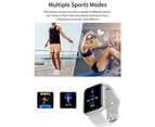 Healthy Sport Smart Watches (Silver white)