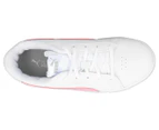 Puma Girls' Jada Pre-School Sneakers - White/Prism Pink/Silver