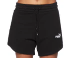 Puma Women's Essential High Waist Shorts - Black