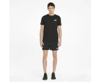 Puma Mens ESS+Tape T-Shirt Crew Neck Short Sleeves Sports Casual Tee Top - Puma Black