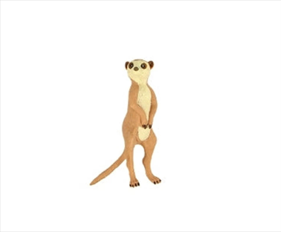 Meerkat 17cm Stretchy Beanie Toy