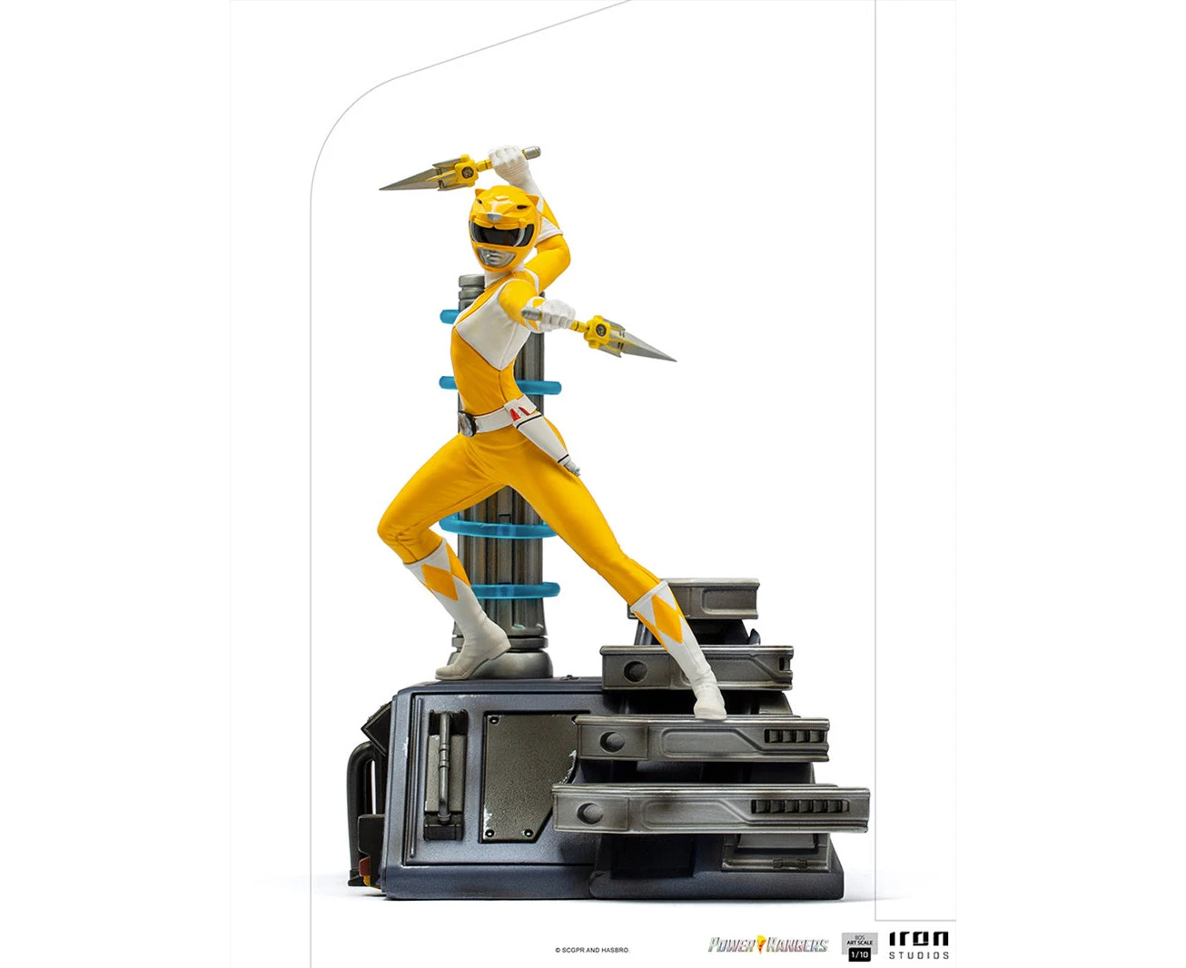 Power Rangers   Yellow Ranger 1 To 10 Scale Statue