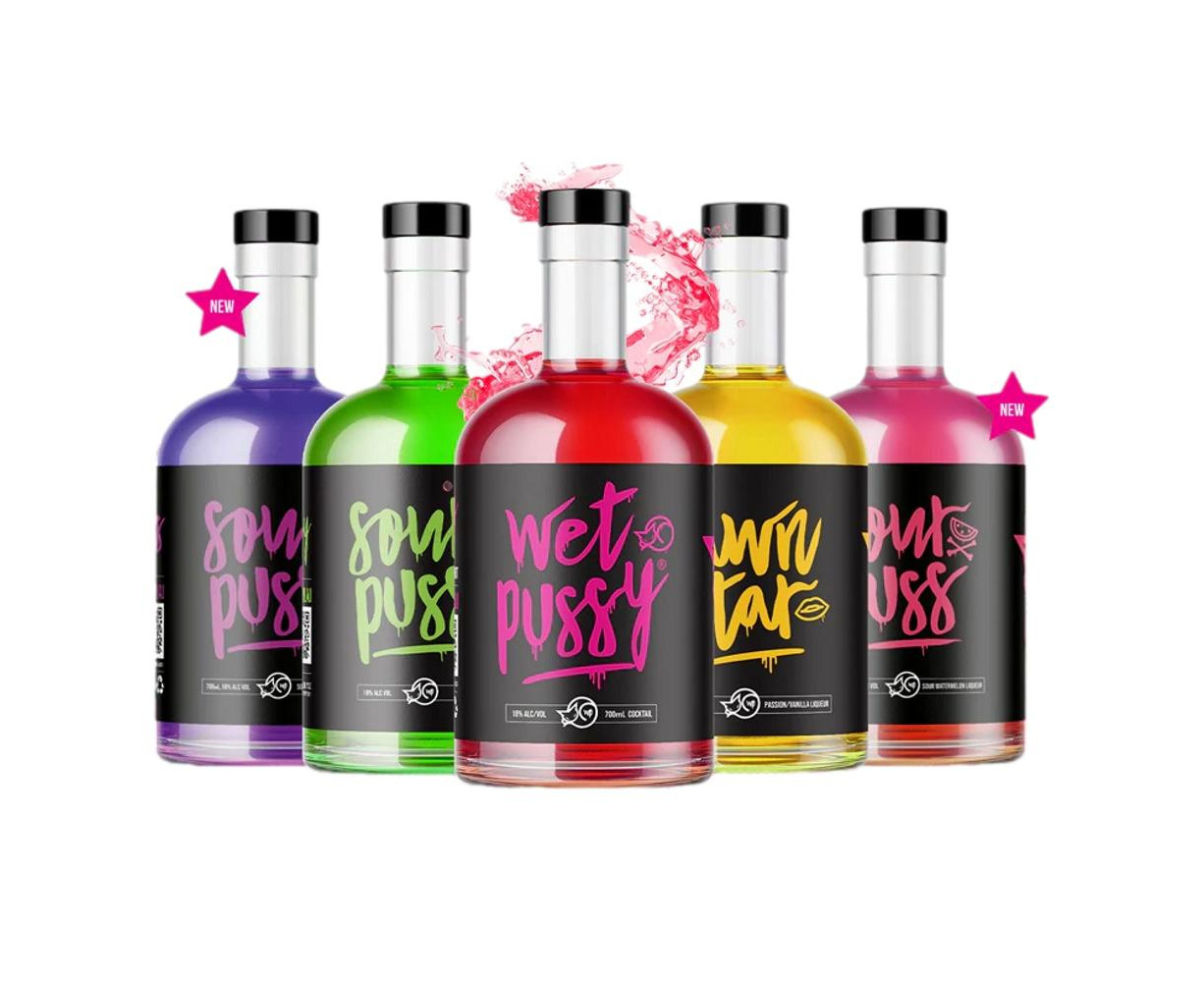 Wet Pussy Collection (5X700ML) | Catch.com.au