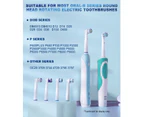 12pcs Sensitive Oral B Compatible Electric Toothbrush Replacement Brush Heads