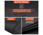 Duty Oxford Fabric Waterproof Tear Resistant Dust-proof Anti-UV BBQ Outdoor Grill Cover 147x61x122cm