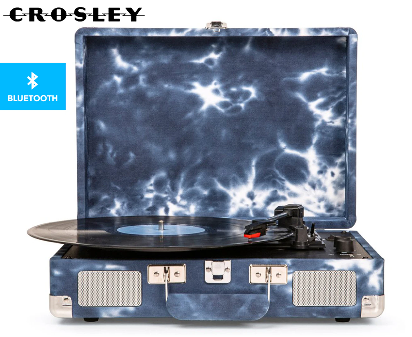 Crosley Cruiser Bluetooth Portable Turntable - Indigo