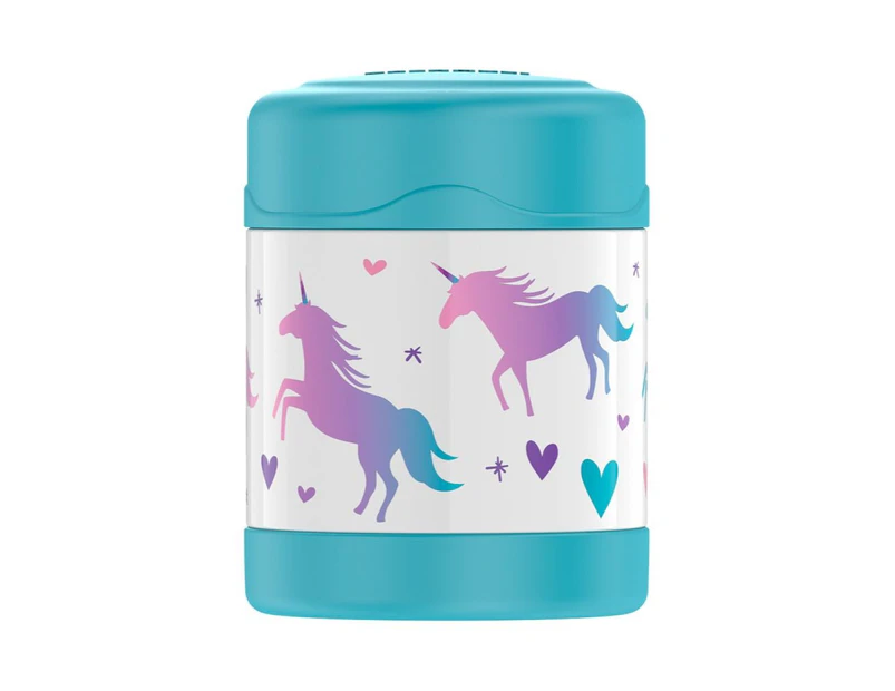 Thermos 290mL FUNtainer Stainless Steel Vacuum Insulated Food Jar - Unicorn