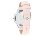 Tommy Hilfiger Women's 38mm Grace Leather Watch - Blush/Silver/Light Carnation Gold