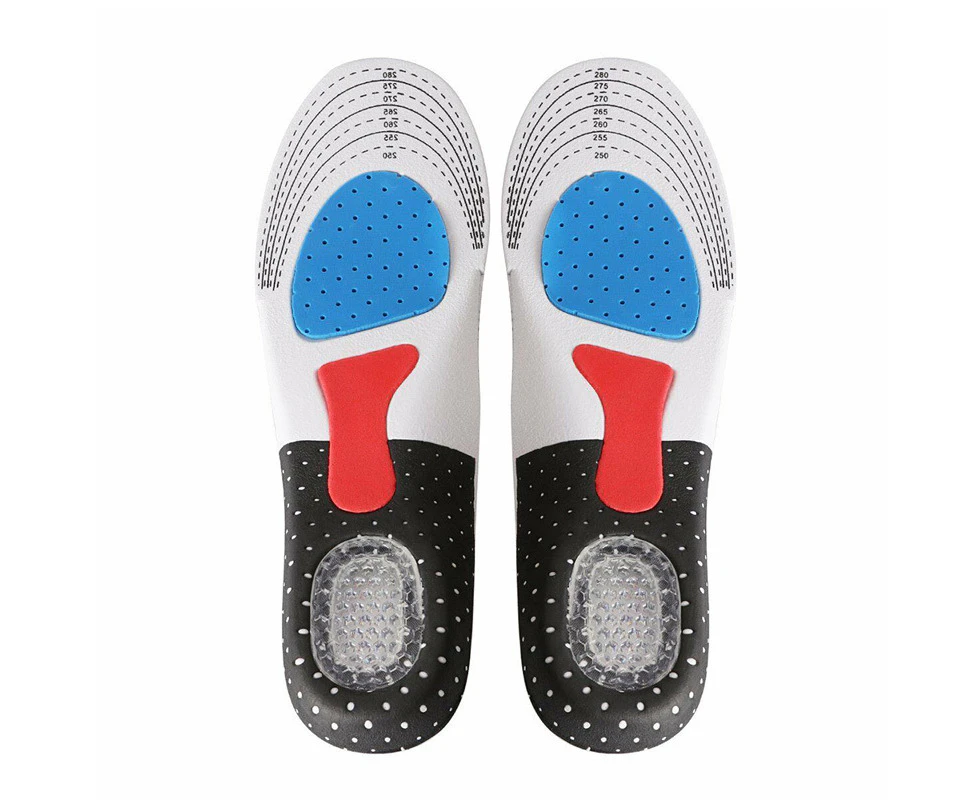 BJWD Plantar Fasciitis Insoles Foot Arch Support Insert Orthotic Shoes Orthotics Pad 250-280mm