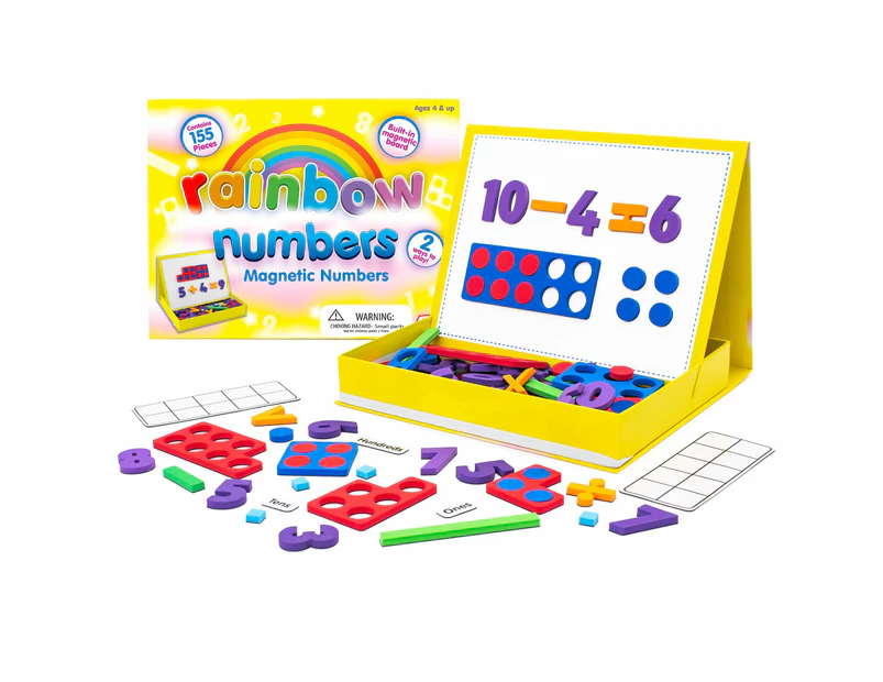 Junior Learning Rainbow Numbers Magnetic Numbers