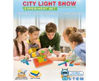YSGO Building Block Circuit Educational Kit City Light Show Scientific Exploration Brain Development Physical Experiment Set