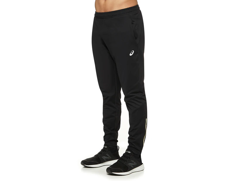 Buy Asics women slim fit brand logo track pants black and red Online |  Brands For Less