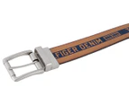 Tommy Hilfiger Men's Reversible Leather Belt - Tan/Blue