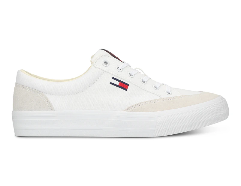 Tommy Jeans Men's Skate Core Vulcanised TJM Sneakers - White/Beige