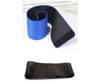 SPORX Fitness Waist Trimmer - Adjustable Ab Sauna Belt Blue
