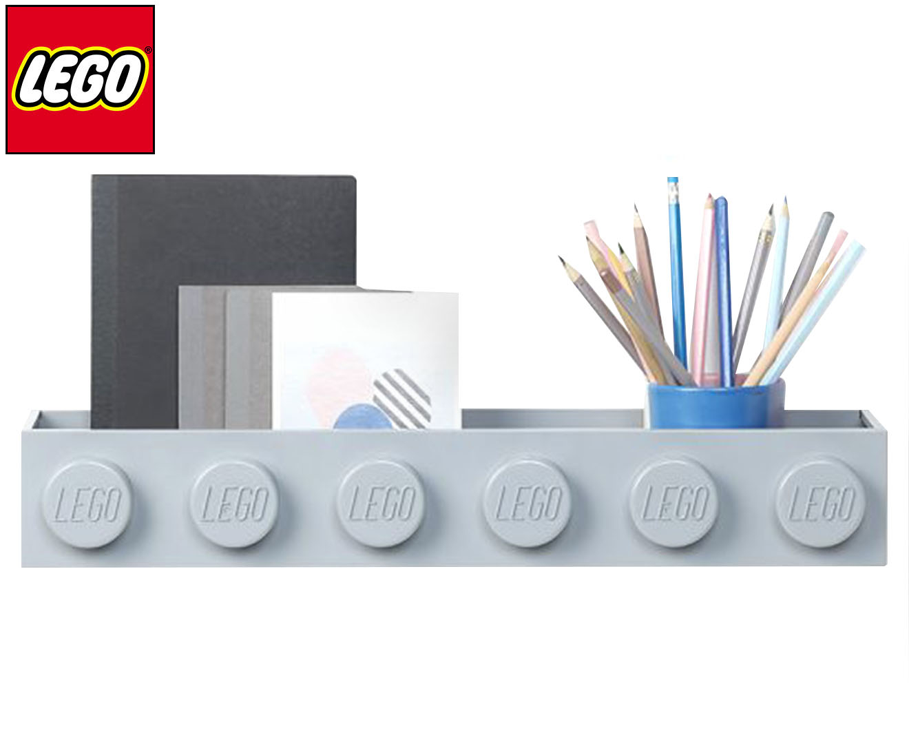 LEGO Book Rack Grey M tch