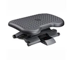 Adjustable Under Desk Footrest Foot Rest for Under Desk at Work with Massage