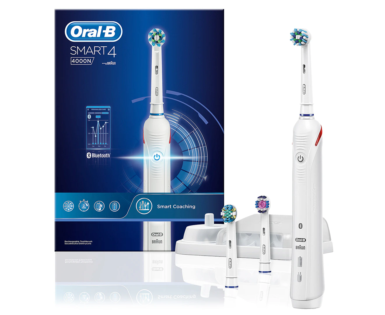 Oral-B Smart 4 4000 Electric Toothbrush - White