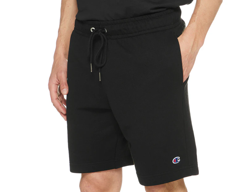 Champion Men's French Terry C Logo Shorts - Black