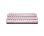 Logitech MX Keys Mini keyboard RF Wireless + Bluetooth Pink