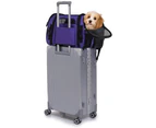 Soft-Sided Kennel Pet Carrier for Small Dogs, Cats, Puppy, Airline Approved Cat Carriers Dog Carrier Collapsible Travel Handbag Purple