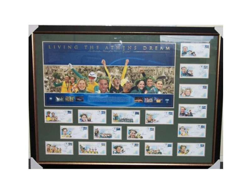 Olympics - 'Living The Athens Dream' Signed and Framed Print