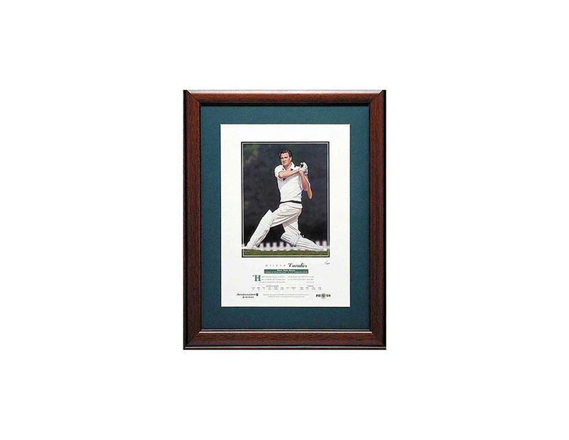 Cricket - Keith Miller Signed & Framed Cavalier Print