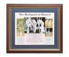 Cricket - Chappell Brothers - "Backyard At Mums" Signed Framed Limited Edition Lithograph