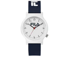 Fila - no. 320 - men's watch Mens Analog Quartz Watch with Silicone bracelet White