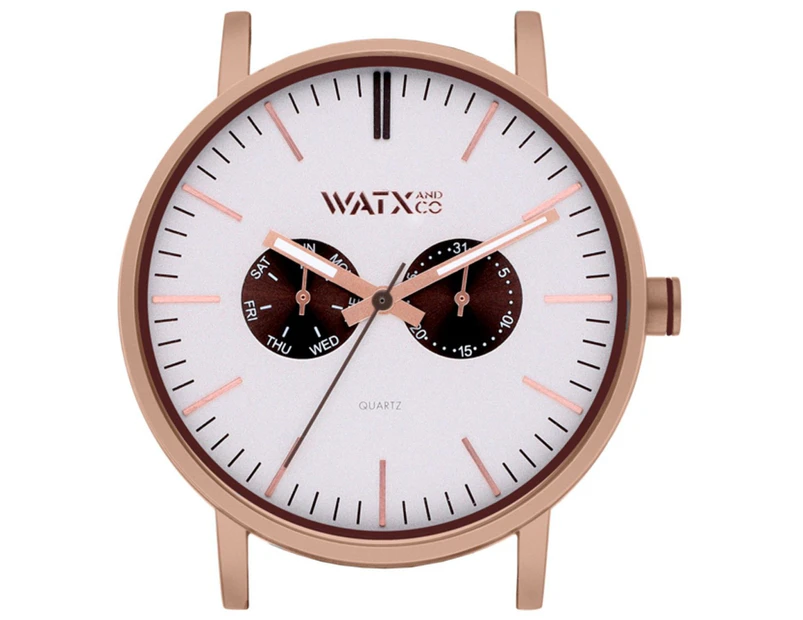 Watx&colors elemental Unisex Analog Quartz Watch with bracelet White