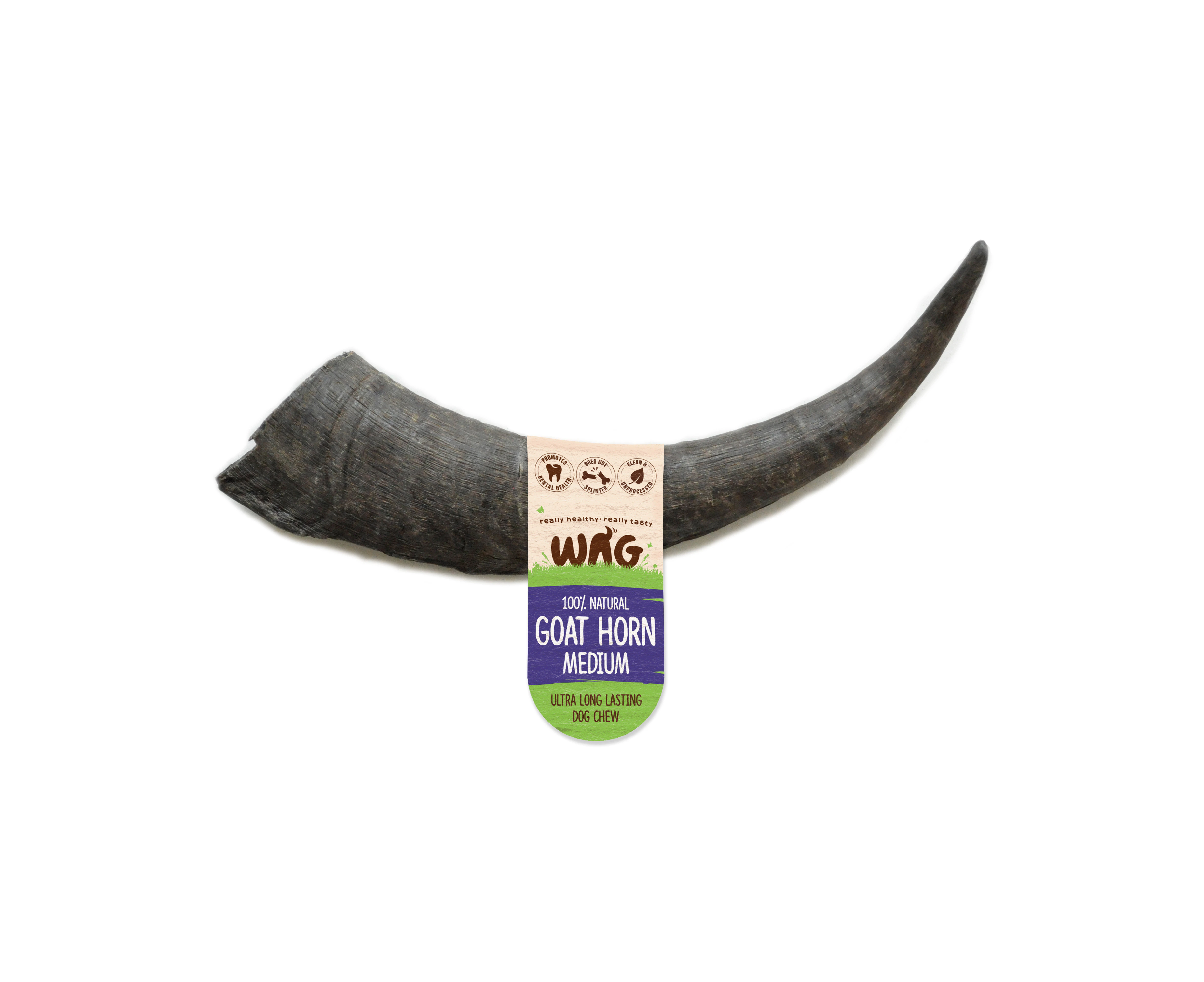 WAG Goat Horn Dog Treat Medium