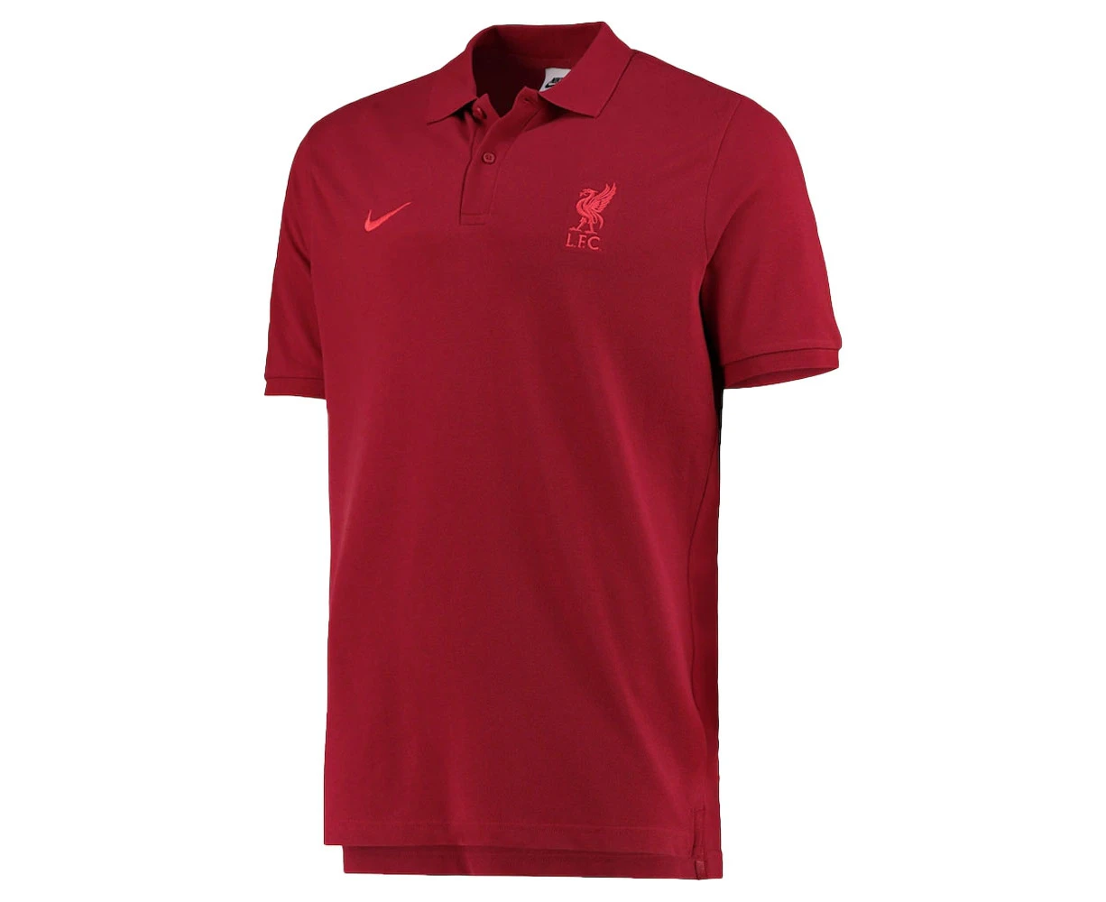 2022-2023 Liverpool Core Polo Shirt (Tough Red)