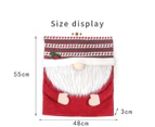 2 Pack Christmas Chair Cover Protector Seat Slipcovers
