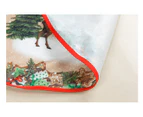 Christmas Tree Skirt Holiday Xmas Tree Skirts Ornaments,Diameter 84cm