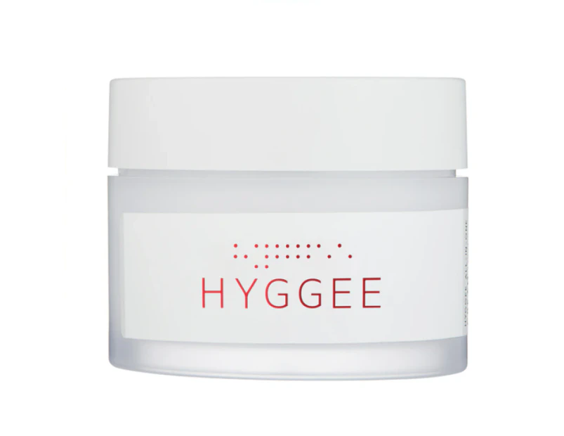 Hyggee All In One Cream 80ml Cruelty Free Hyaluronic Acid Ceramide Moisturiser + Face Mask