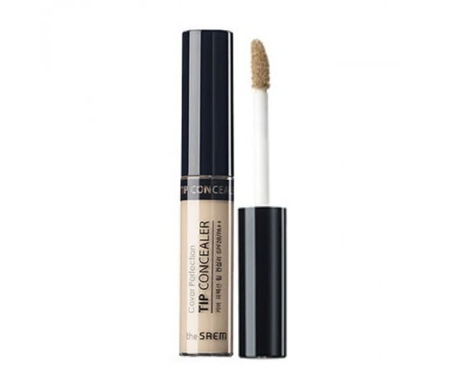 The Saem Cover Perfection Tip Concealer #2 Natural Beige + Face Mask