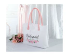 Bridesmaid Tote Bag Bridal Party Gifts for Wedding Day Handbags Accessories
