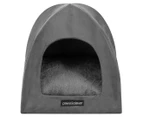 Paws & Claws Moscow Small Cat Cave - Dark Grey
