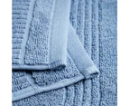 5pc Sheraton Luxury Maison Soho Cotton Bath/Face/Hand Towel/Mat Pack/Set Blue
