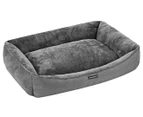 Paws & Claws Extra Large Moscow Walled Pet Bed - Grey