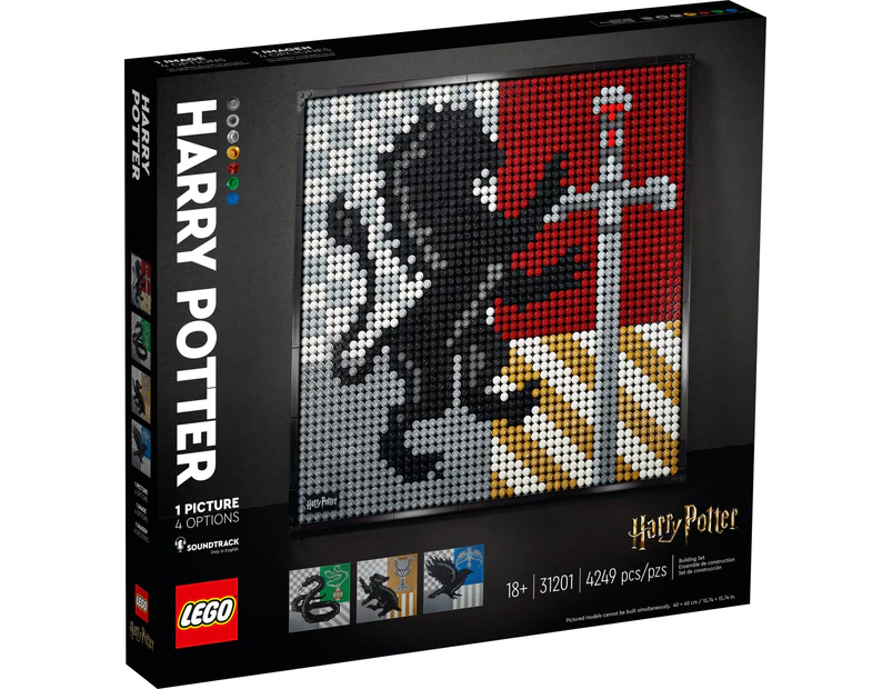 Lego 31201 Harry Potter Hogwarts Crests - Art
